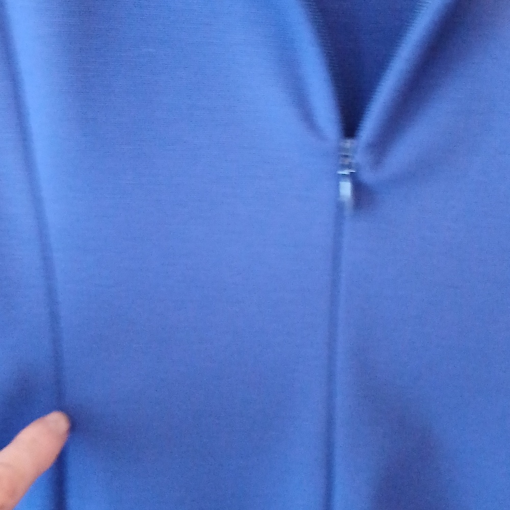 Nwot TALBOTS Sz 10 Blue Dress - Picture 8 of 11